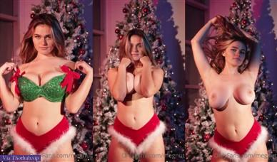 Megan Guthrie Nude Boobs Teasing in Christmas Video Leaked