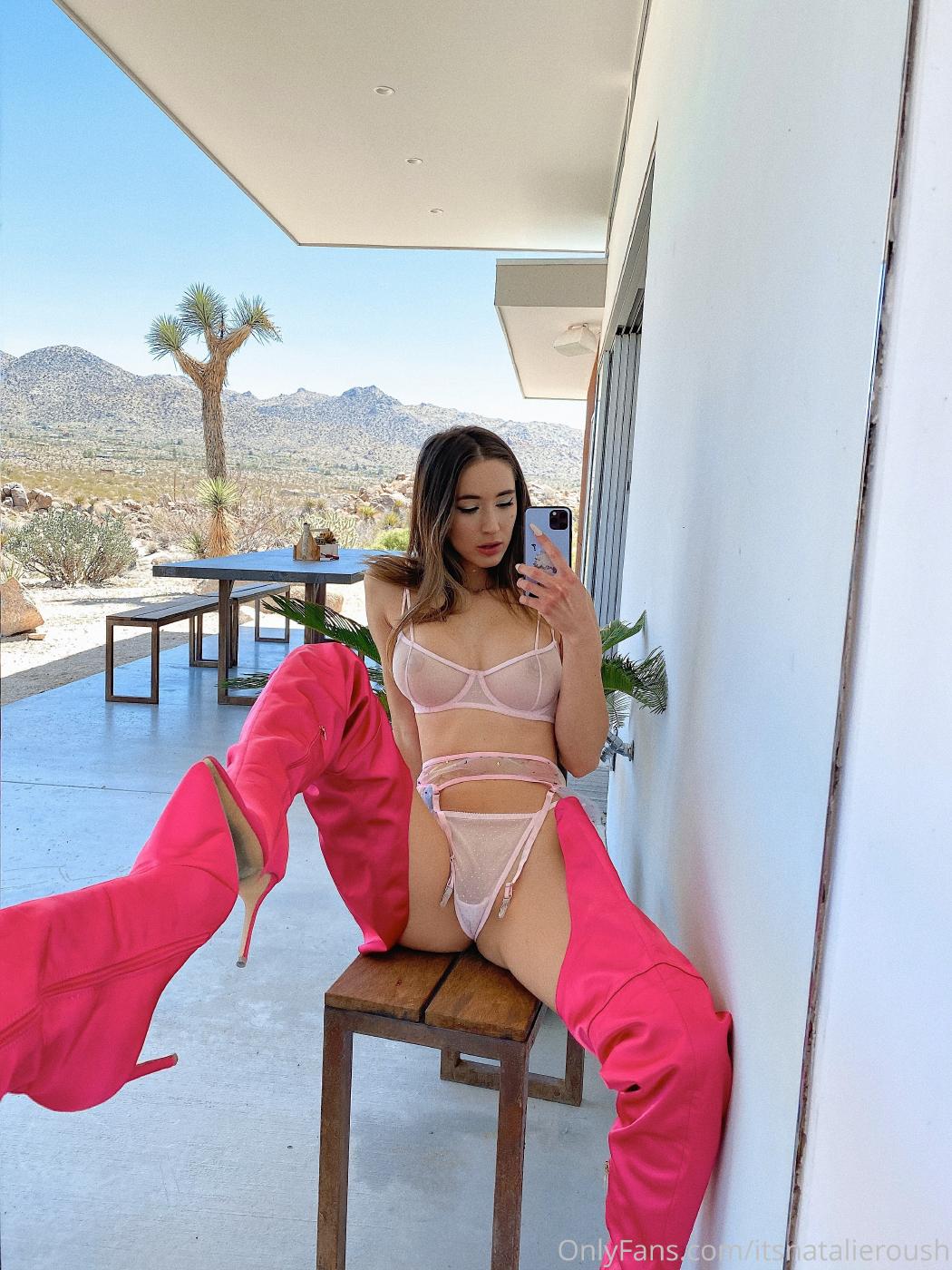natalie roush sheer pink lingerie onlyfans set leaked BPMRKG