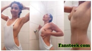 Marrlly Dyamante Nude Shower Video Leaked 1