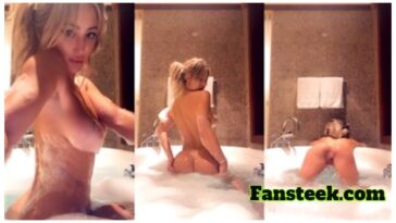 Stefanie Gurzanski Nude Bathtub Onlyfans Porn Video Leaked