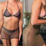 Vicky Stark Nude Try On Glittery Outfit Onlyfans Leaked Video