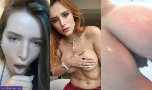 Bella Thorne Topless Handbra Onlyfans Set Leaked