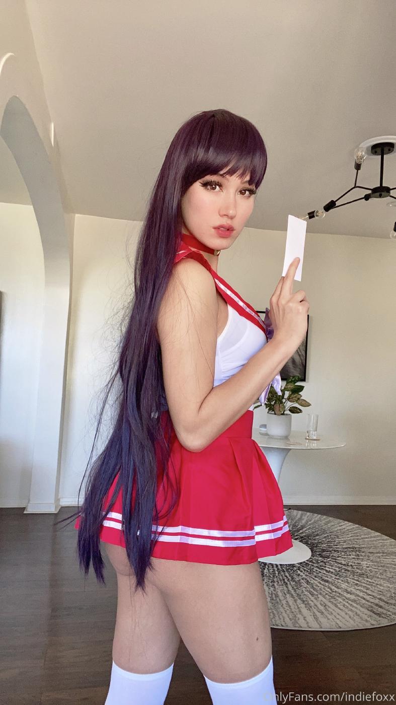 indiefoxx anime school girl cosplay onlyfans set leaked HOJWSO