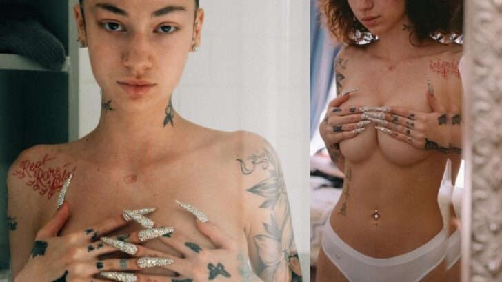 Bhad Bhabie Topless Hand Bra Onlyfans Video Leaked.