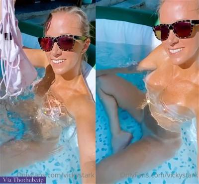 Vicky Stark PPV Hot Tub Nude Video Leaked