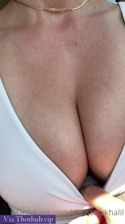 christina khalil car boobs teasing onlyfans video leaked UYNQAQ