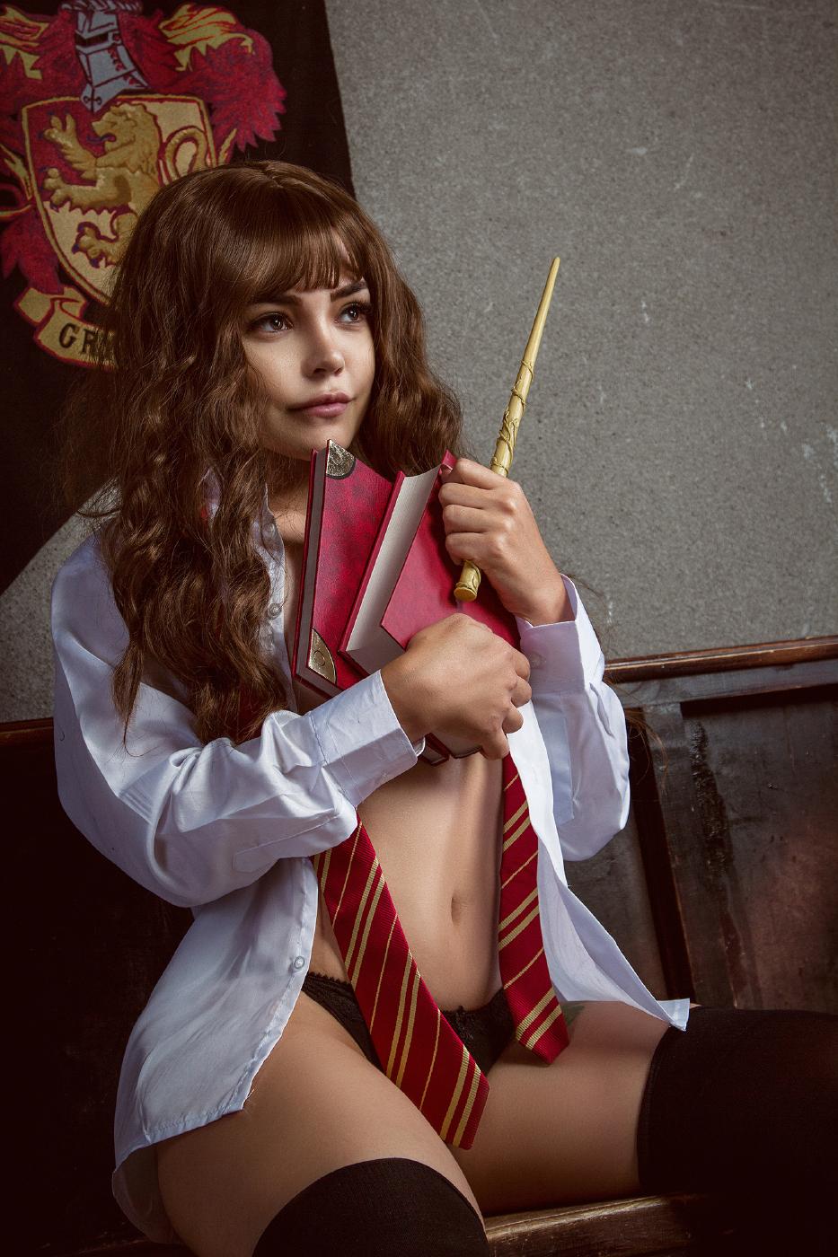kalinka fox hermione harry potter cosplay set leaked BAWLQY