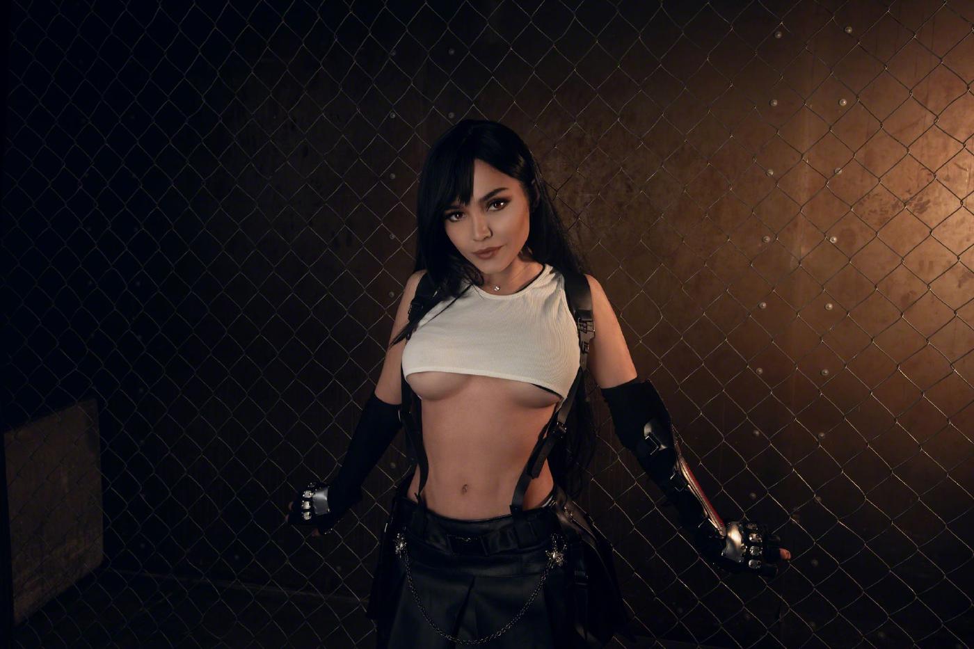 kalinka fox nude tifa lockhart cosplay patreon set leaked EFXPZE