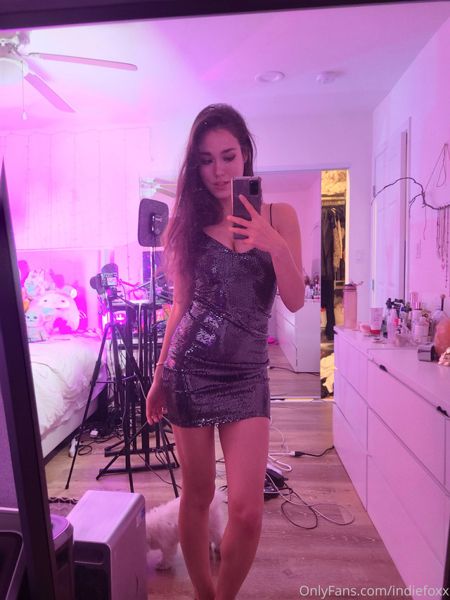 Indie-Foxx-Only-Fans-20210322-2061430491-My-bday-dress-if-you-missed-it-Lol-theres-my-stream-rig-in