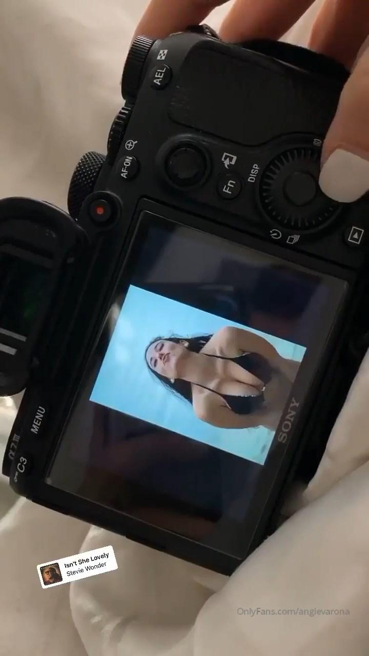 angie varona bikini selfies onlyfans video leaked RMAUEZ