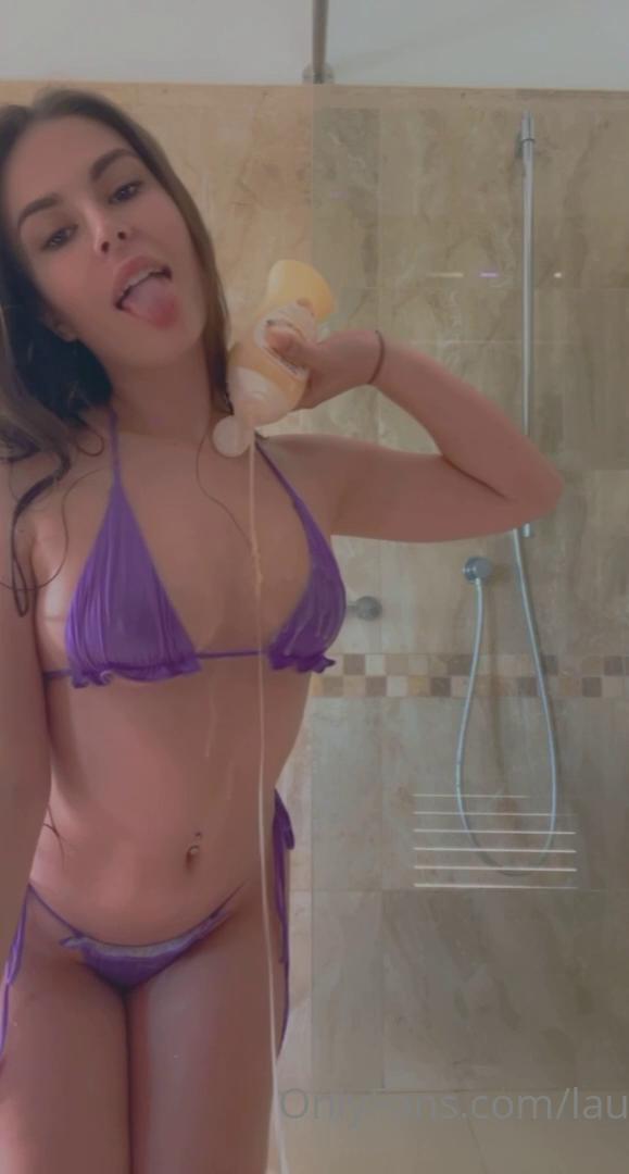 lauren alexis nude shower onlyfans video leaked CIARTQ
