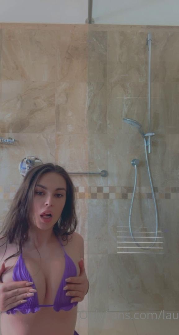 lauren alexis nude shower onlyfans video leaked YTPFAG