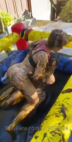 lana rhoades nude lesbian mud wrestling onlyfans video leaked JIHJZW