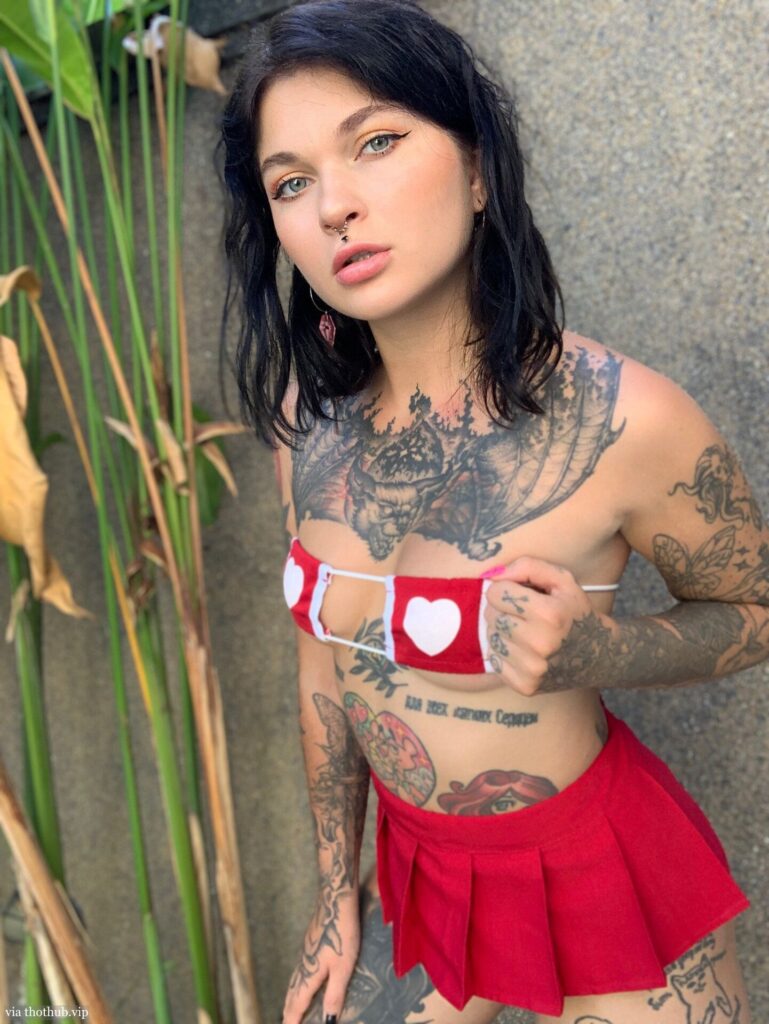 Alice BrownTattoo Alice Celebrity leaked Nudes Thothub.vip 13