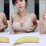 CinCinBear Nude Banana Blowjob Video Leaked