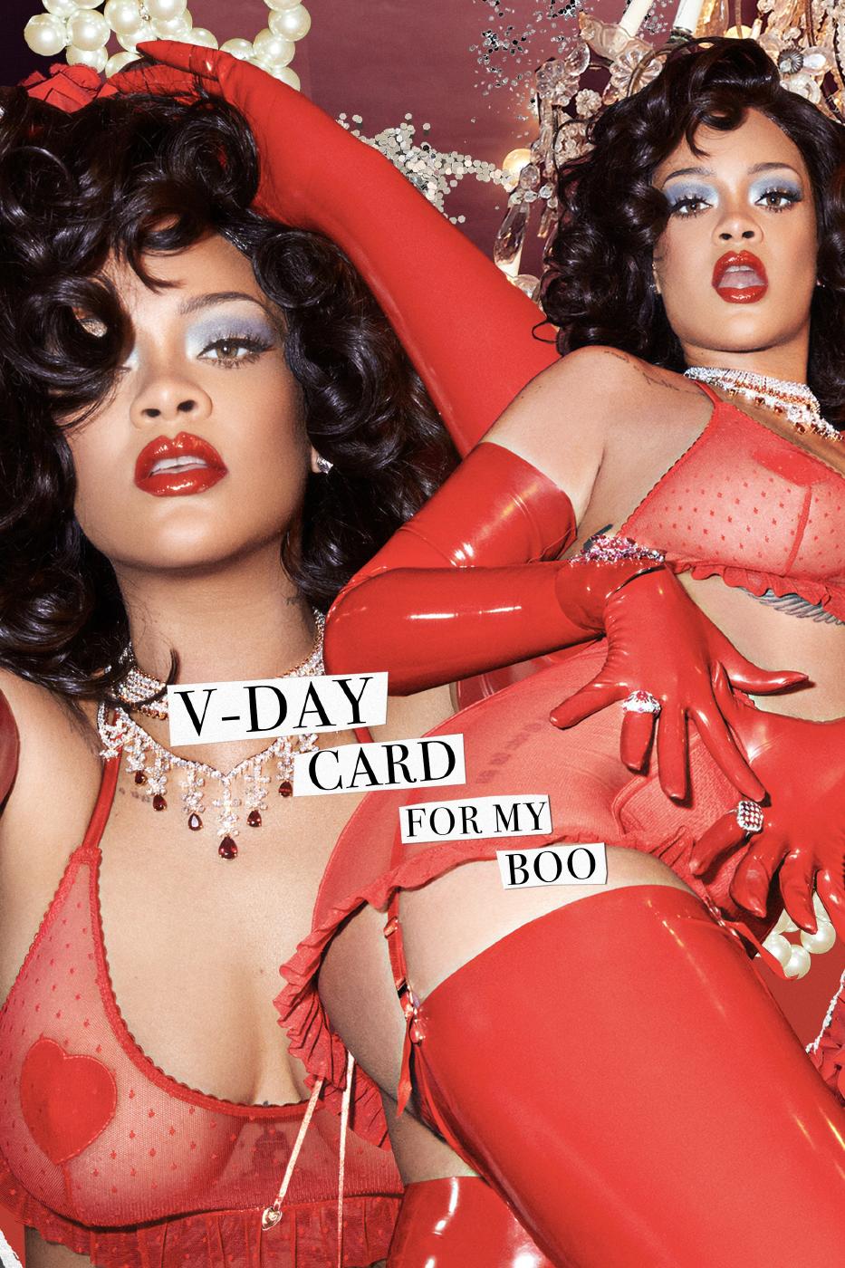 rihanna see through lingerie photoshoot set leaked THDMEI