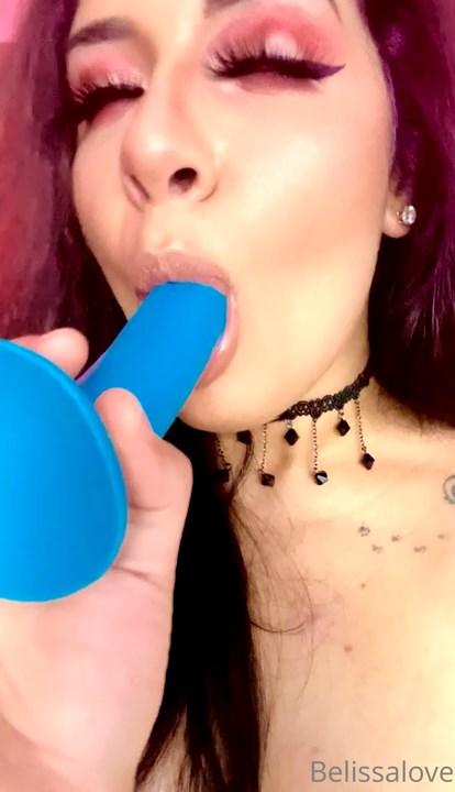 BelissaLovely Nude Dildo Blowjob Onlyfans Video Leaked On Thothub