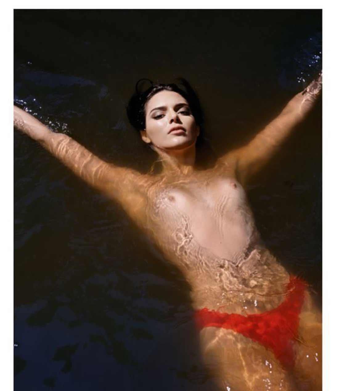 kendall jenner nude bikini pool photoshoot set leaked YIAGKH