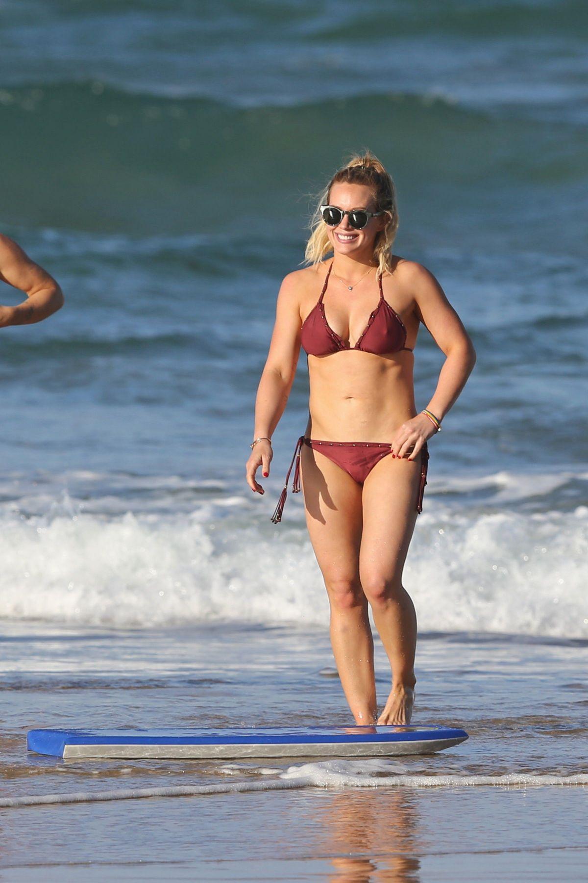 hilary duff bikini beach candid set leaked GJFGIA