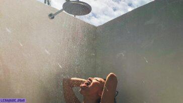 Asa Akira Naked Outdoor Shower Onlyfans Set Leaked 9 1