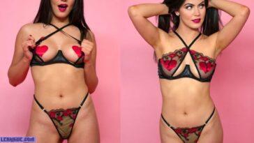 Mikaela Pascal Valentines Pasties Onlyfans Photos Leaked