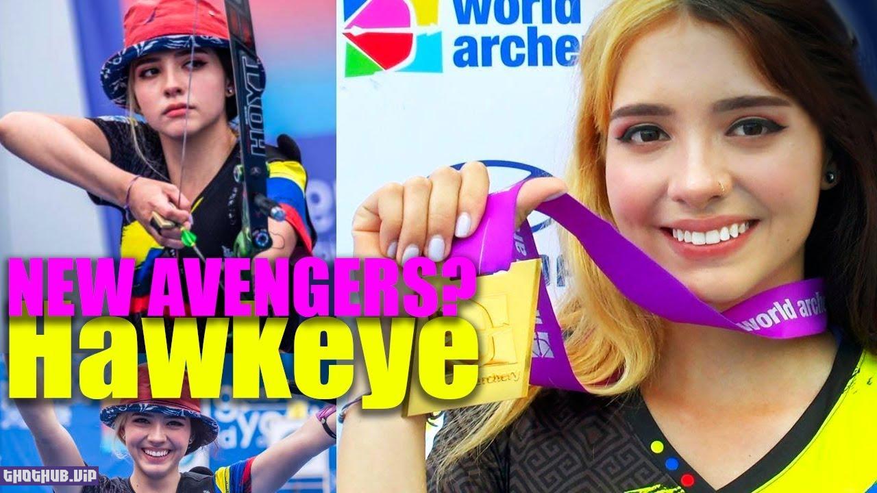 The archery champion girl from Colombian is getting famous on Internet
