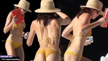 Best Kaia Gerber Displays Her Nice Butt In A Tiny