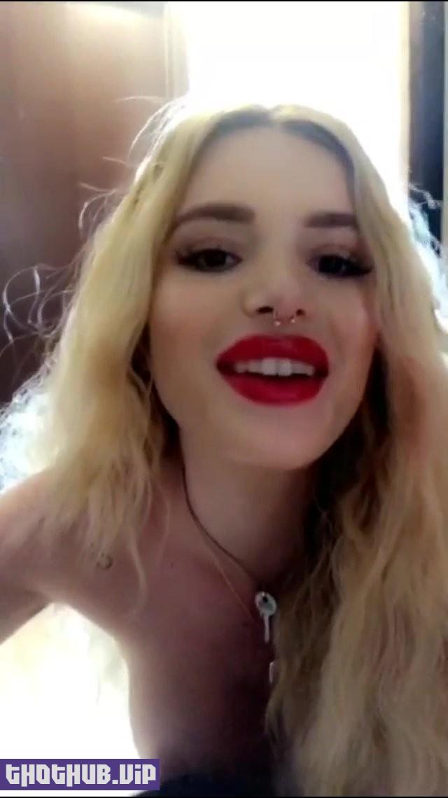 Bella Thorne cum facial nude photos leaked SnapChat