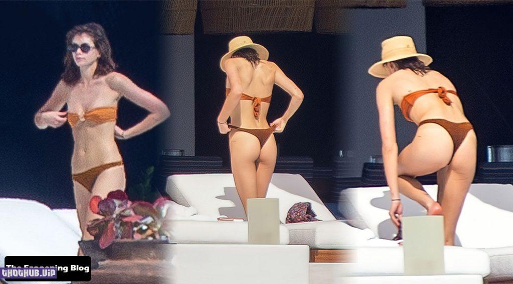 Kaia Gerber Beautiful Ass in Thong Bikini 1