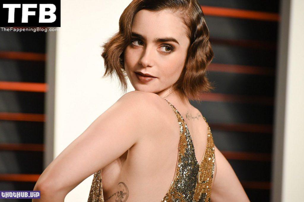 lily collins braless 320709 thefappeningblog.com