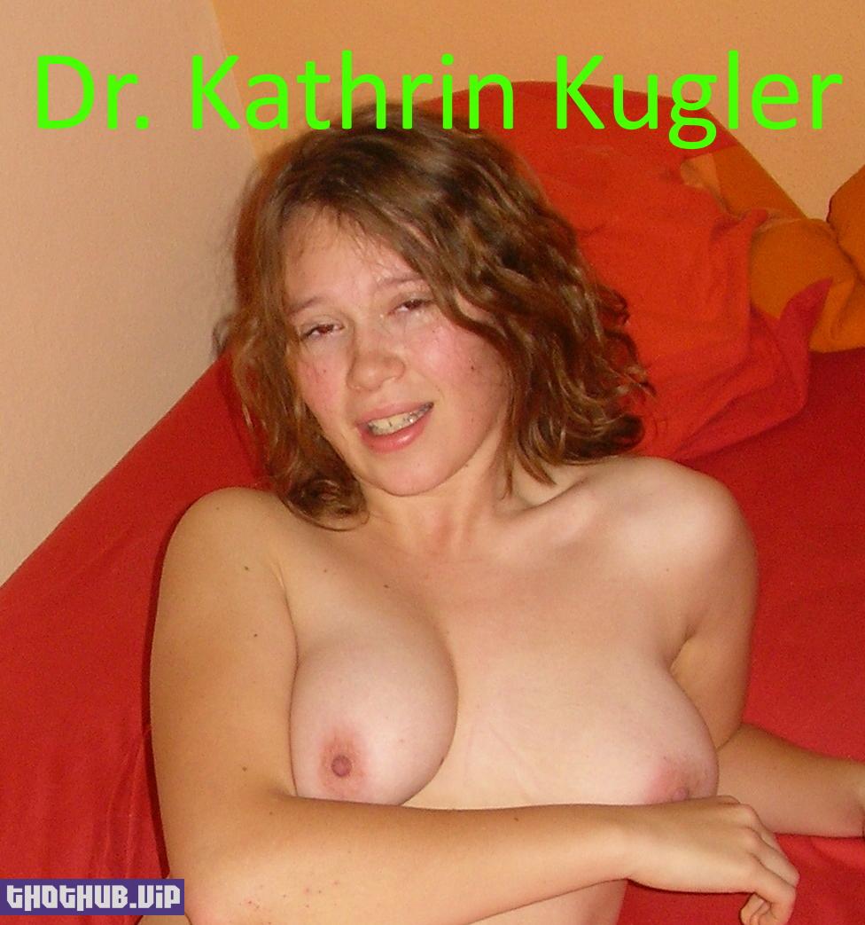 Dr. Kathrin Kugler showing some nice nipples