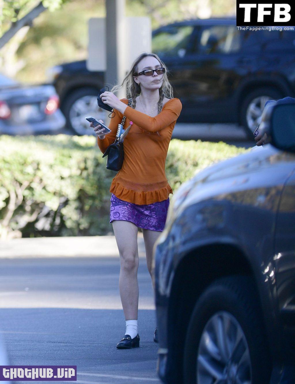 Lily Rose Depp Braless The Fappening Blog 10