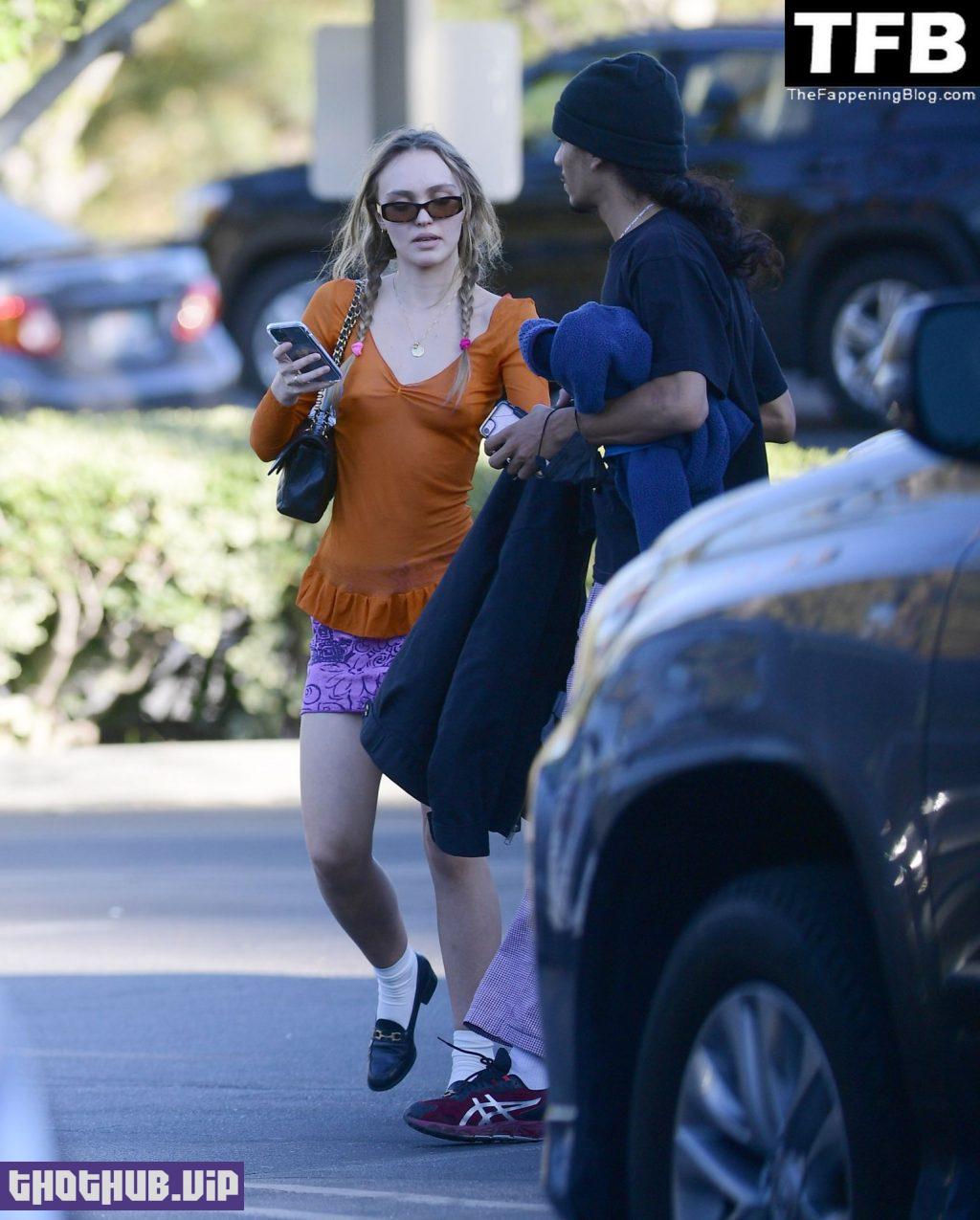 Lily Rose Depp Braless The Fappening Blog 16