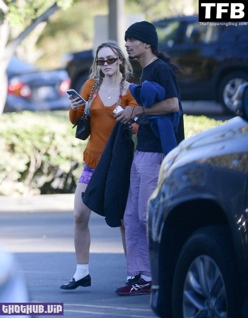 Lily Rose Depp Braless The Fappening Blog 17