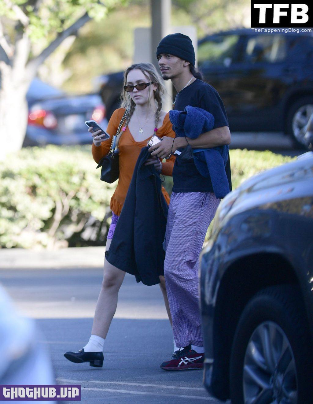 Lily Rose Depp Braless The Fappening Blog 21