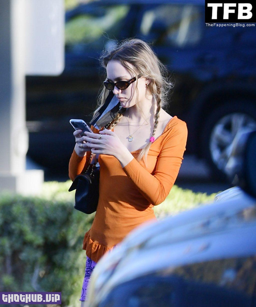 Lily Rose Depp Braless The Fappening Blog 6