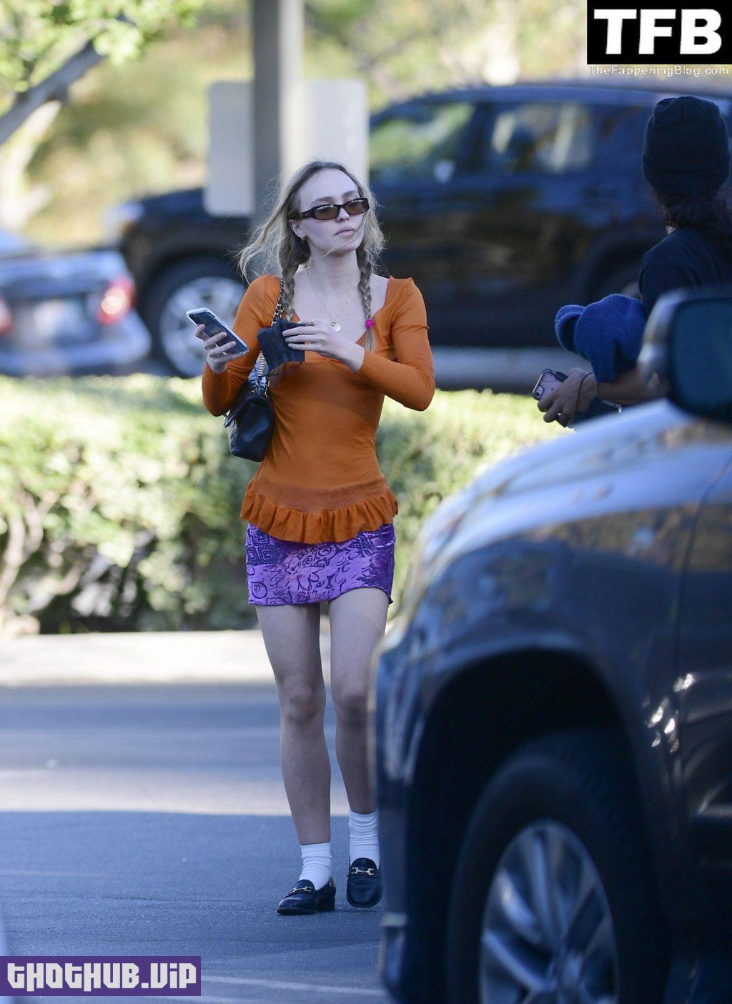 Lily Rose Depp Braless The Fappening Blog 9