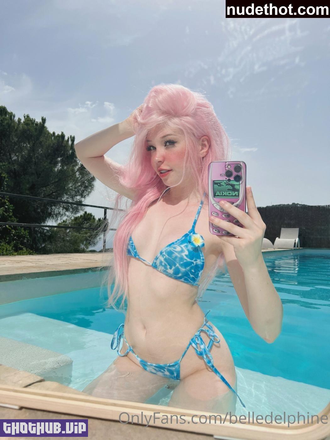 belle delphine nude pussy pool onlyfans set leaked TDOVLF