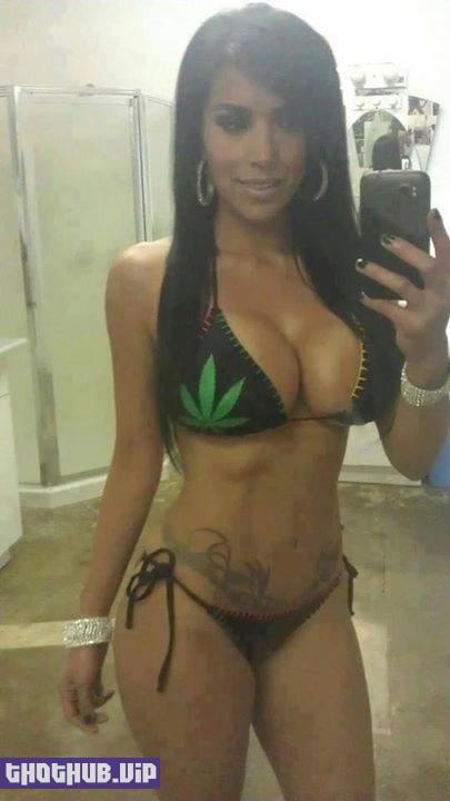marijuana bikini