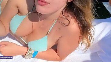 Bella Thorne NSFW Bikini Selfies Onlyfans Leaked
